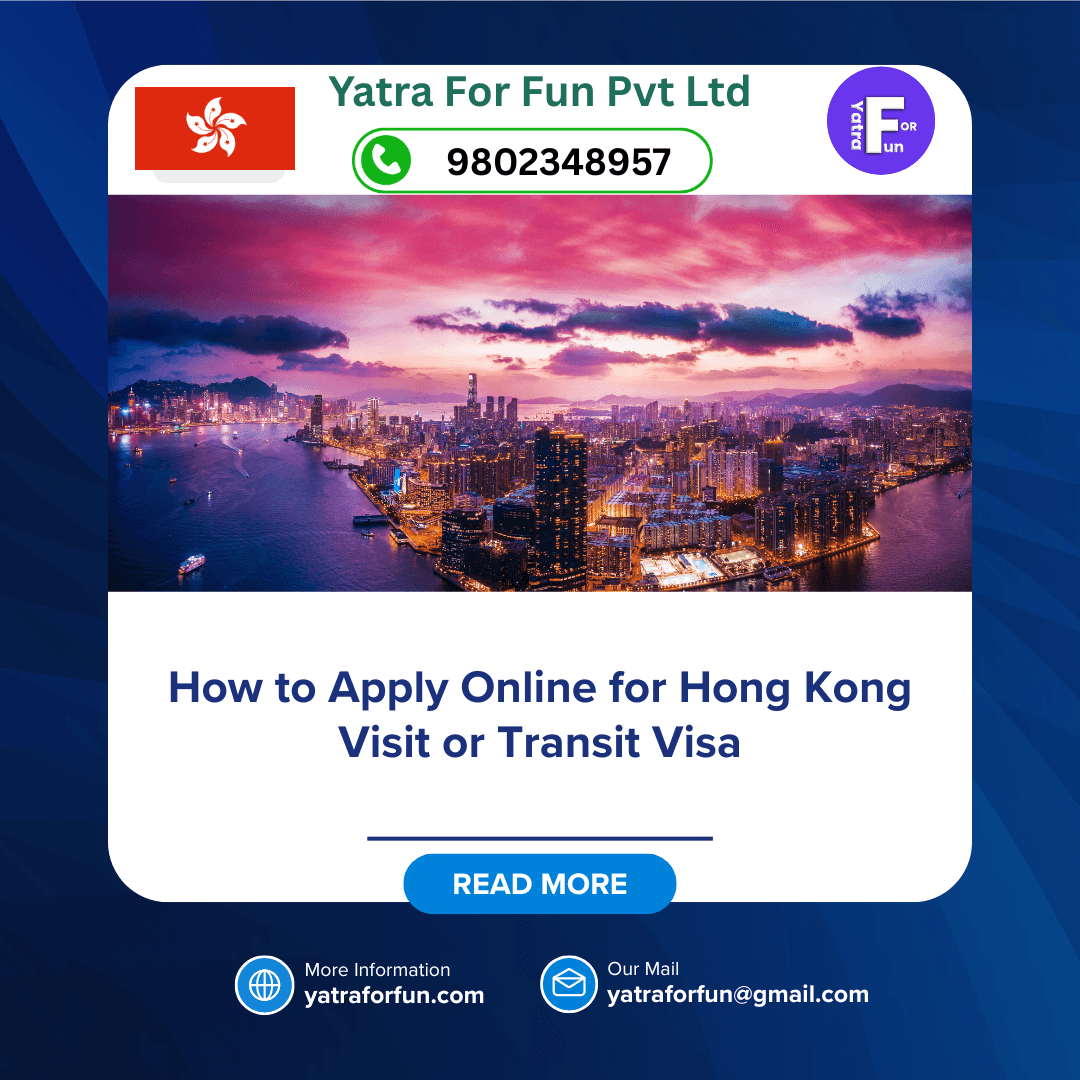 How to Apply Online for Hong Kong Visit or Transit Visa