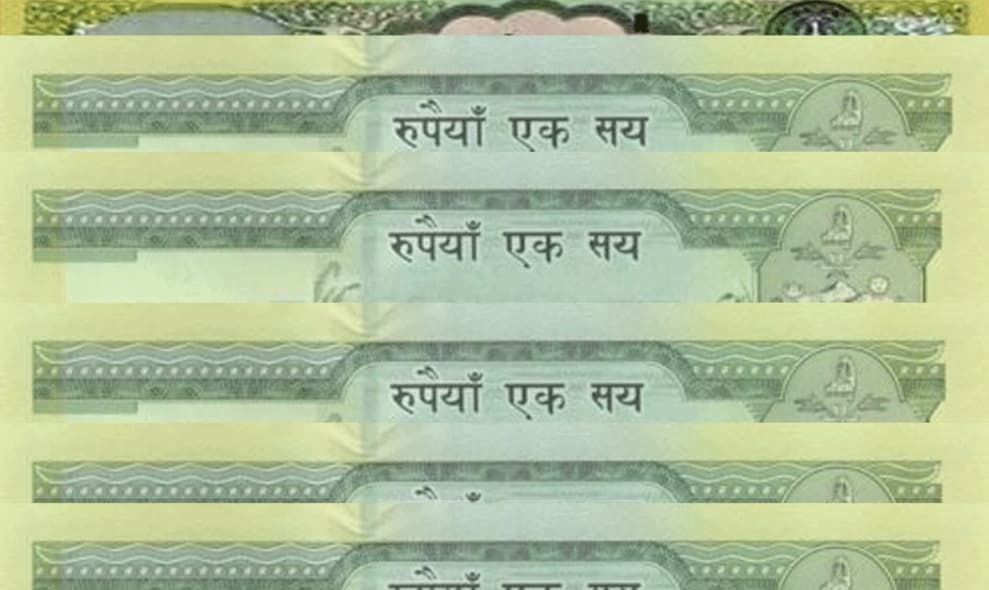 नेपाल राष्ट्र बैंकले १०० रुपैयाँ दरका ३० करोड नयाँ नोट छाप्ने