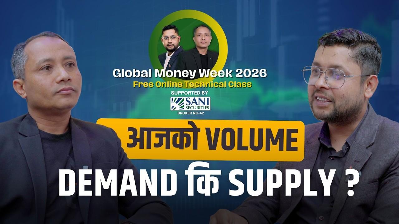 4 Days FREE Online Class by Sandeep | Broker  | Global Money Week Special || nepsetrading