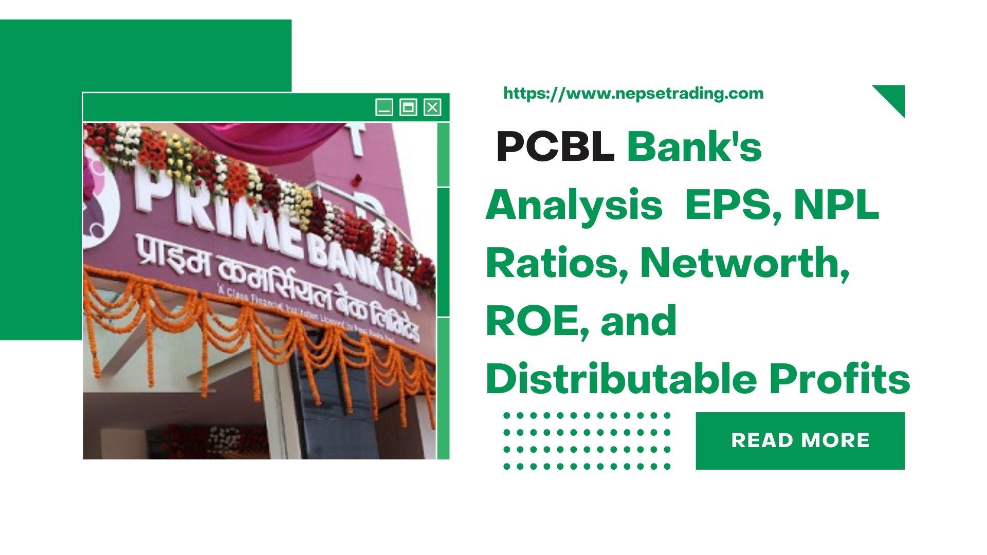 PCBL's Financial Performance: Mixed EPS, Rising NPLs, and Consistent Networth Growth