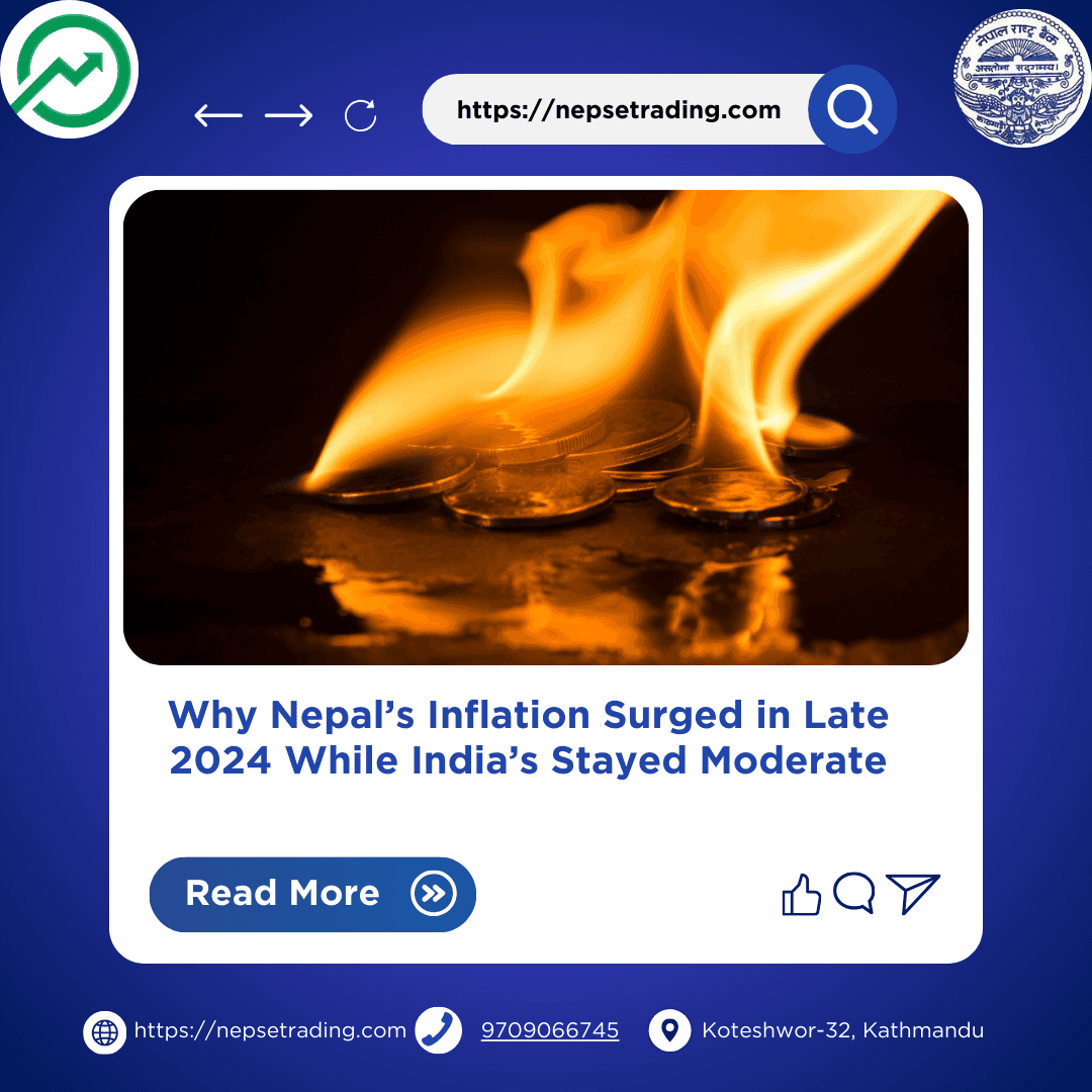 Why Nepal’s Inflation Surged in Late 2024 While India’s Stayed Moderate