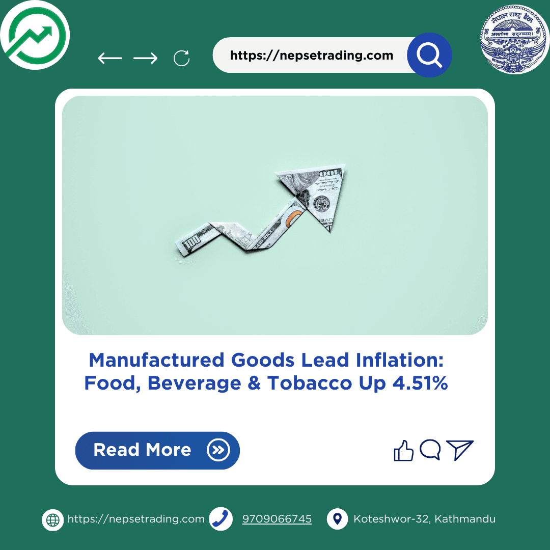 Manufactured Goods Lead Inflation: Food, Beverage & Tobacco Up 4.51%