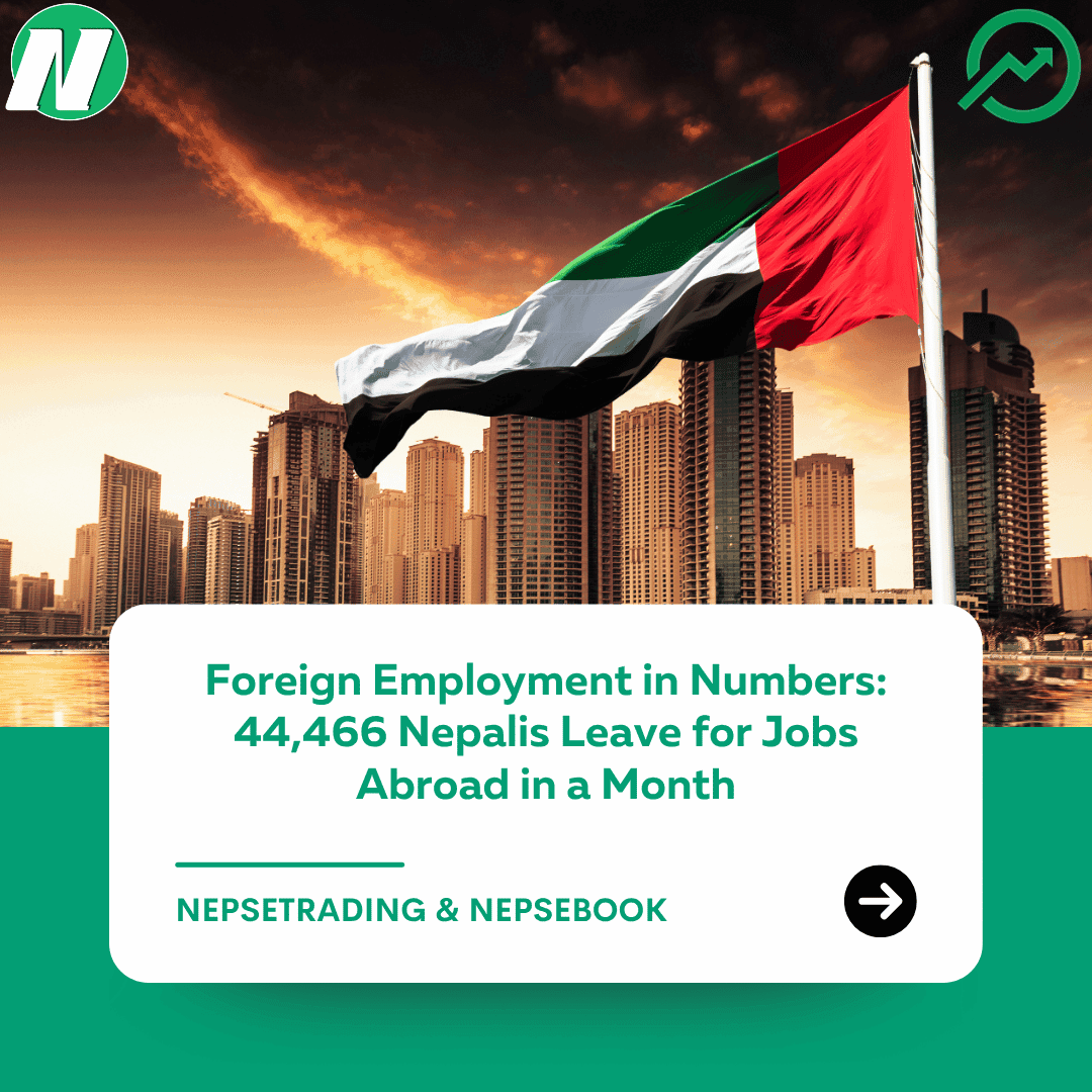 Foreign Employment in Numbers: 44,466 Nepalis Leave for Jobs Abroad in a Month
