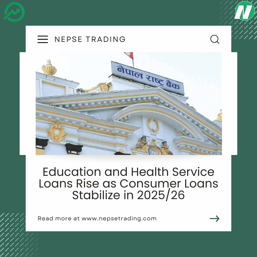 Education and Health Service Loans Rise as Consumer Loans Stabilize in 2025/26