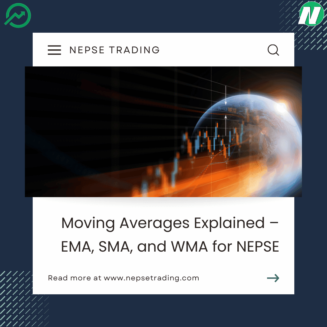 Moving Averages Explained – EMA, SMA, and WMA for NEPSE