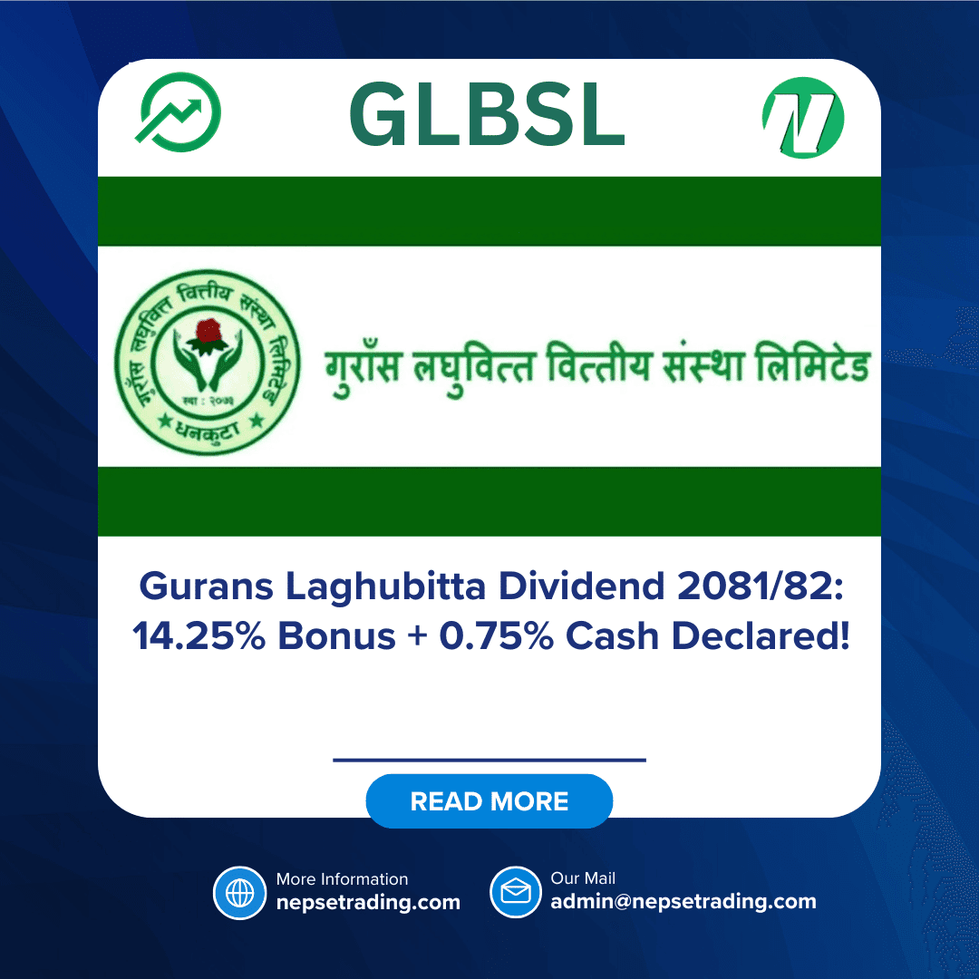 Gurans Laghubitta Dividend 2081/82: 14.25% Bonus + 0.75% Cash Declared!