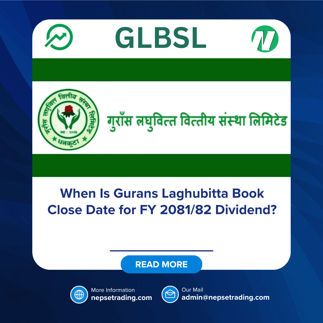 When Is Gurans Laghubitta Book Close Date for FY 2081/82 Dividend?