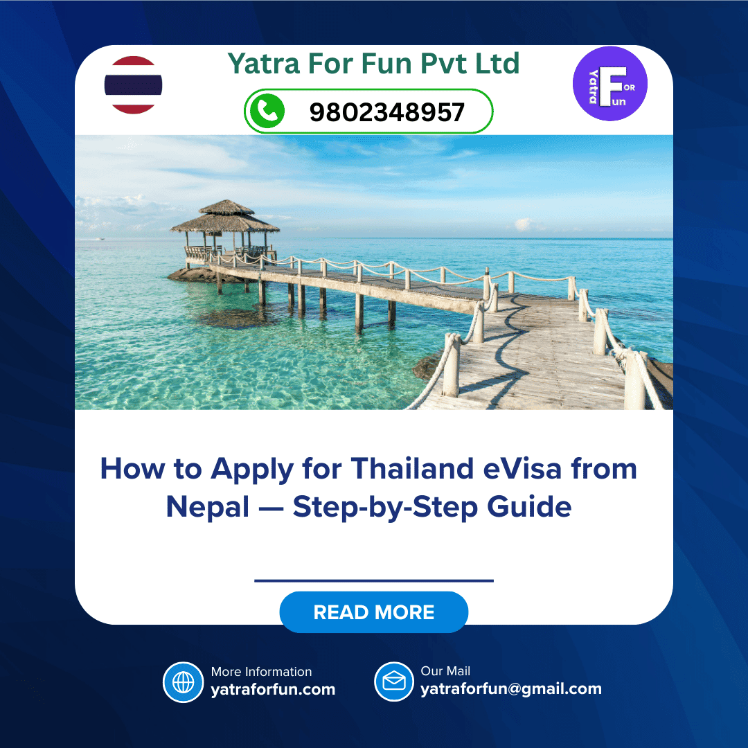 How to Apply for Thailand eVisa from Nepal — Step-by-Step Guide
