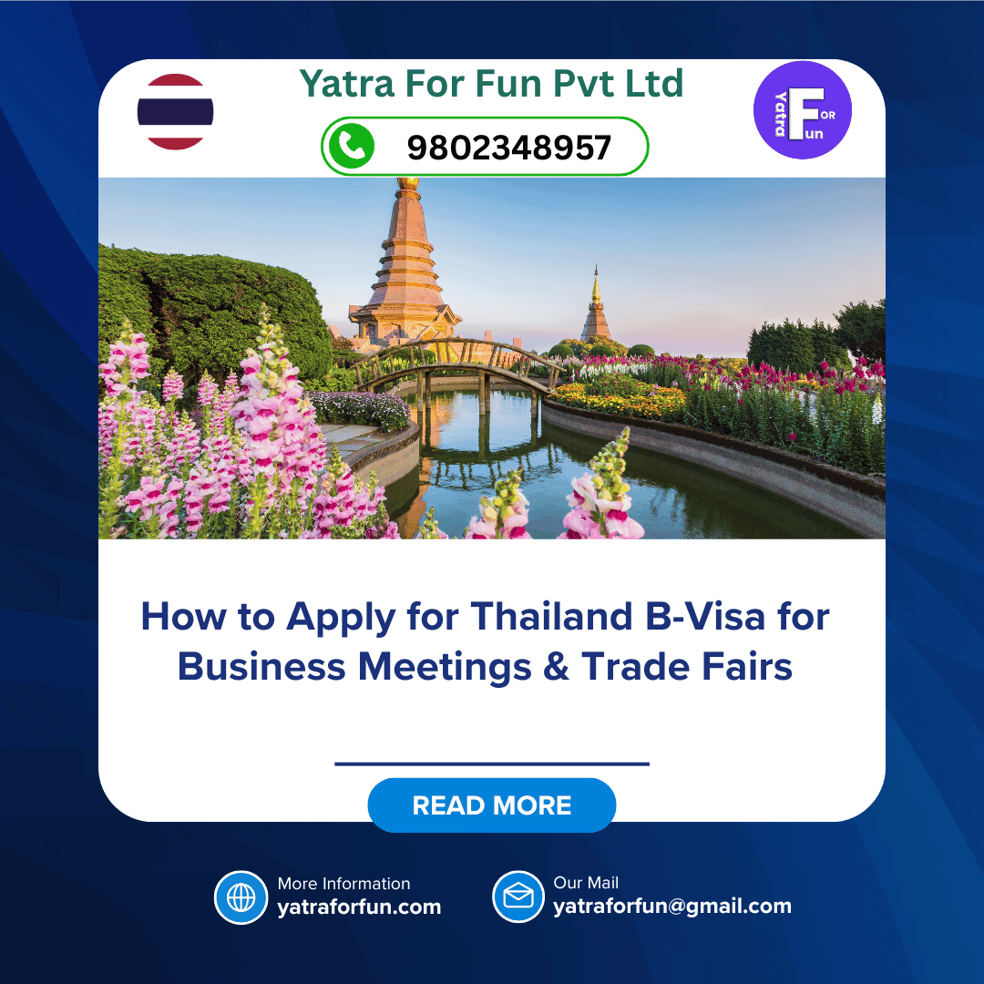How to Apply for Thailand B-Visa for Business Meetings & Trade Fairs