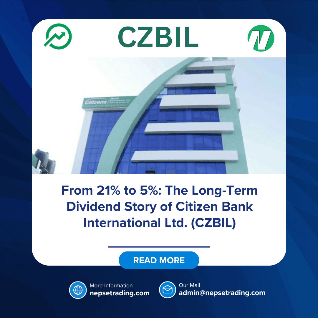 From 21% to 5%: The Long-Term Dividend Story of Citizen Bank International Ltd. (CZBIL)
