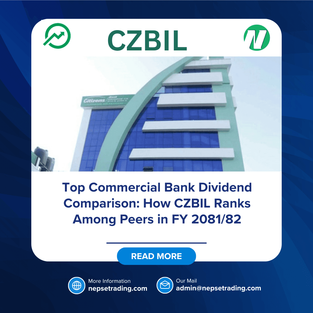 Top Commercial Bank Dividend Comparison: How CZBIL Ranks Among Peers in FY 2081/82