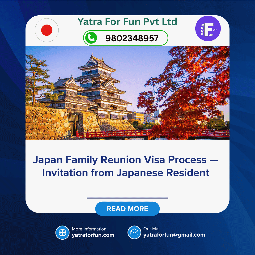 Japan Family Reunion Visa Process — Invitation from Japanese Resident