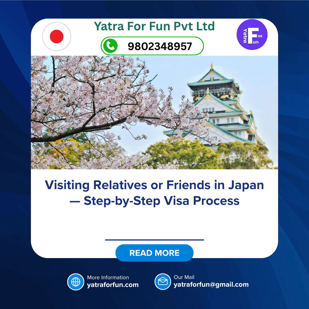 Visiting Relatives or Friends in Japan — Step-by-Step Visa Process
