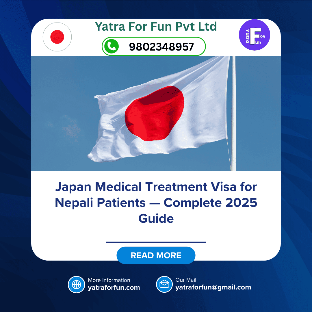 Japan Medical Treatment Visa for Nepali Patients — Complete 2025 Guide