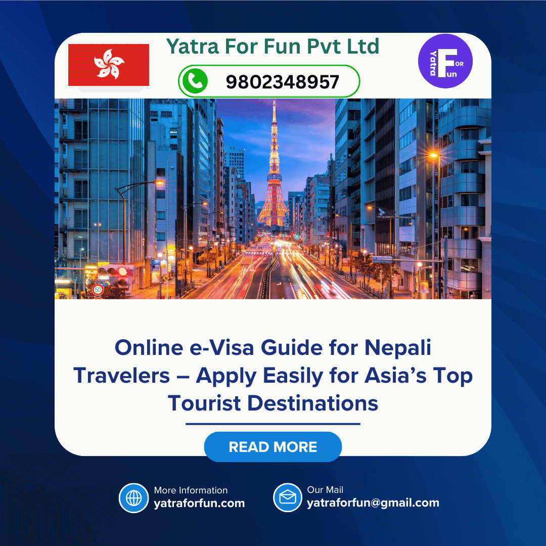 Online e-Visa Guide for Nepali Travelers – Apply Easily for Asia’s Top Tourist Destinations