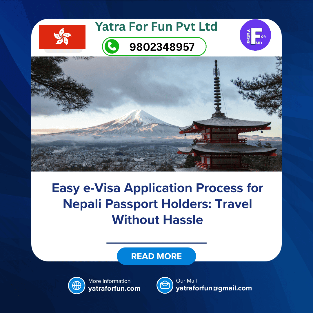 Easy e-Visa Application Process for Nepali Passport Holders: Travel Without Hassle