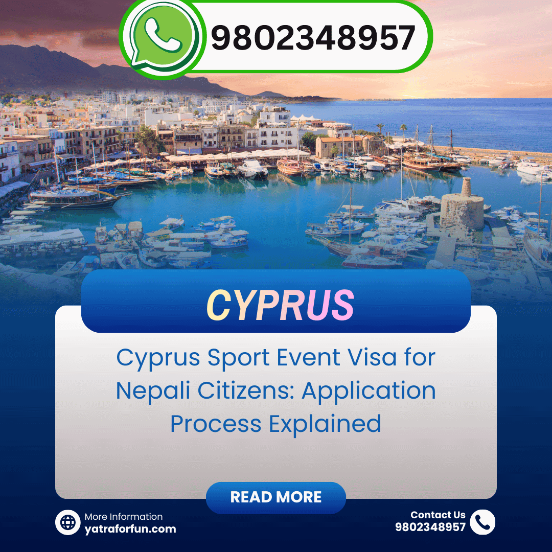 Cyprus Sport Event Visa for Nepali Citizens: Application Process Explained
