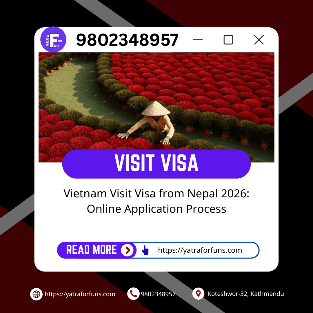 Vietnam Visit Visa from Nepal 2026: Online Application Process