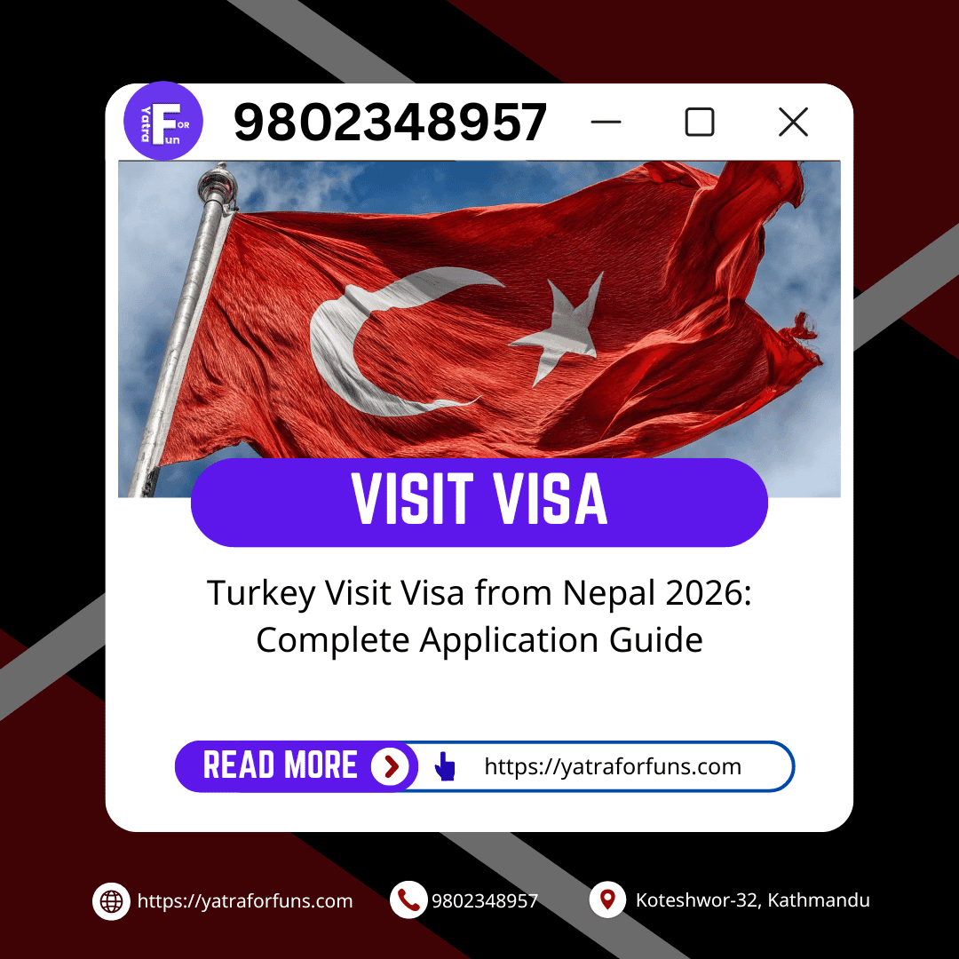 Turkey Visit Visa from Nepal 2026: Complete Application Guide