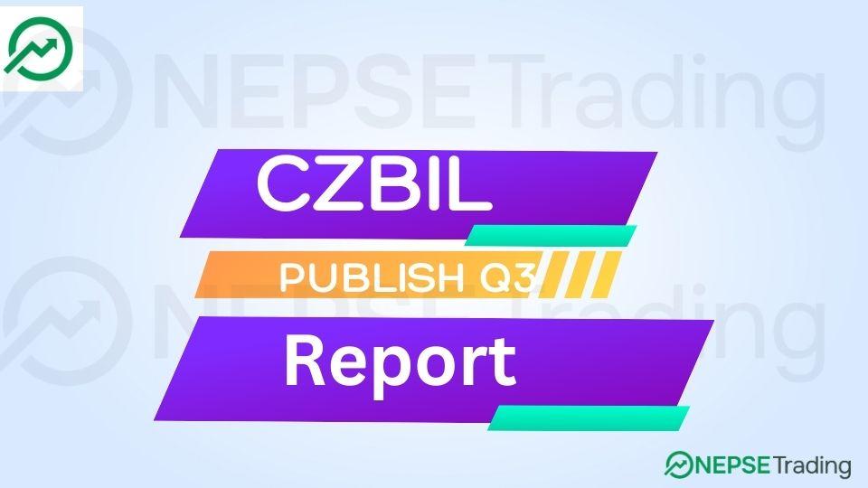 How about CZBIL financial statement for the third quarter ? 