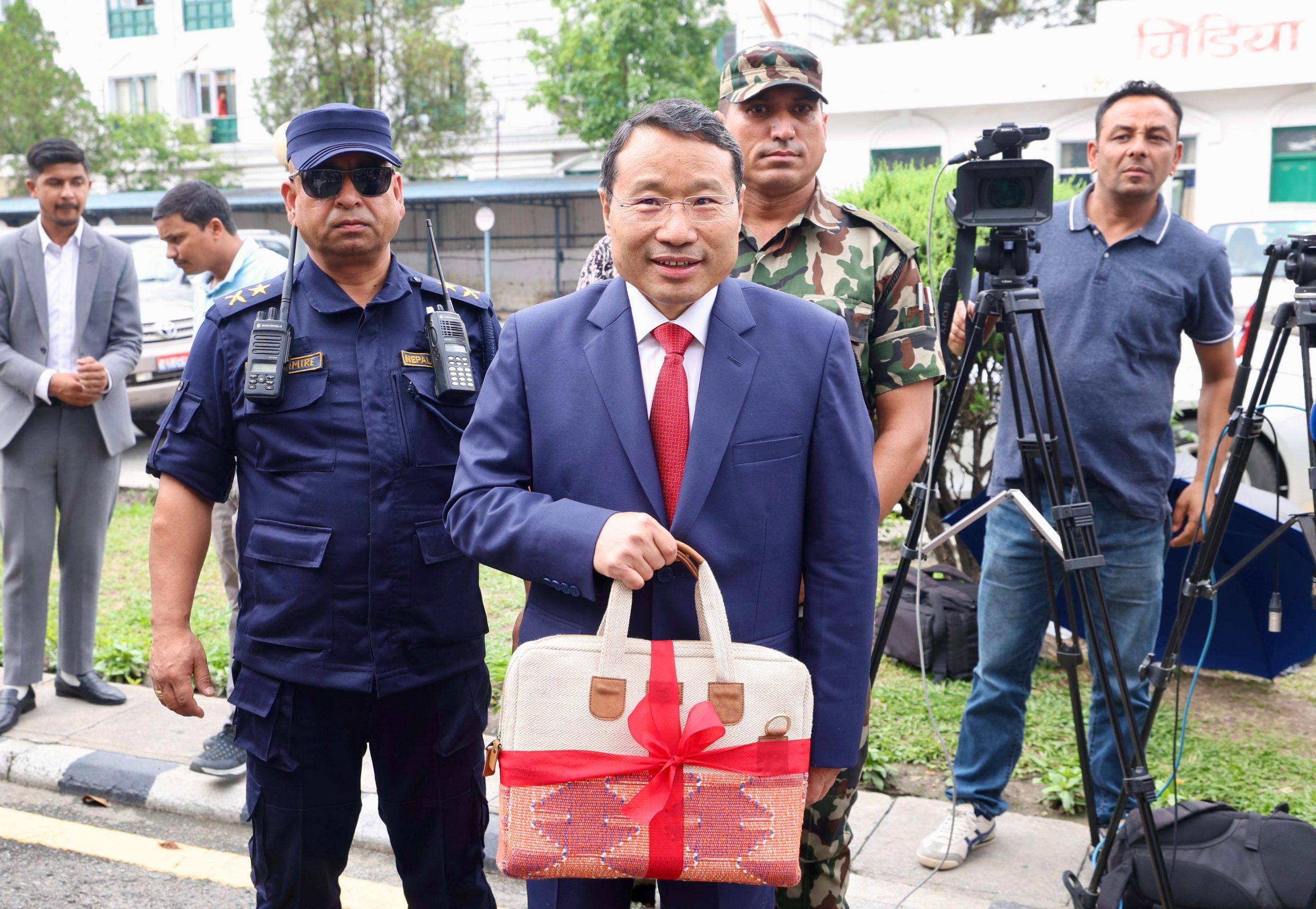 Finance Minister Barshaman Pun Reveals He Carried a Hemp Bag While Presenting the Budget