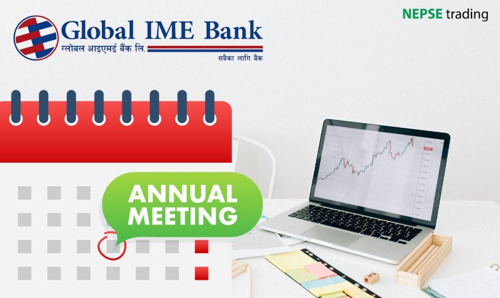 Global IME Bank’s 16th Annual General Meeting to be Held on Mangsir 17 in Biratnagar