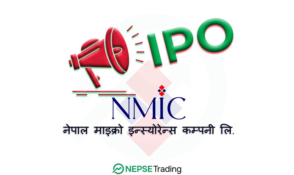 नेपाल माइक्रो इन्सुरेन्सको सर्वसाधारणका लागि आइपीओ खुला 