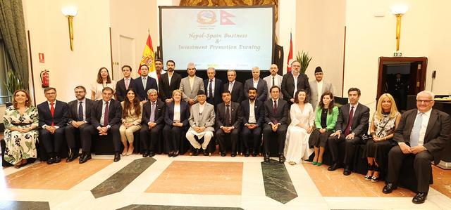 Prime Minister Oli Urges Spanish Entrepreneurs to Invest in Nepal