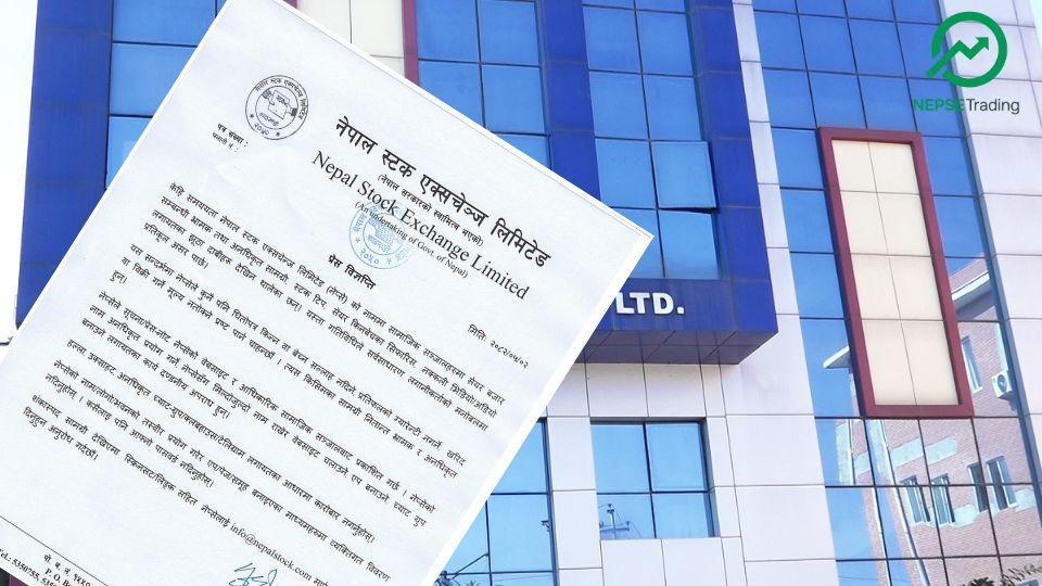 NEPSE Warns Investors Against Fake Information