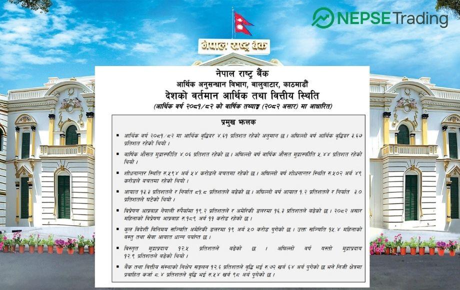 Nepal’s Economy Grows 4.61% in FY 2024/25, Inflation at 4.94%