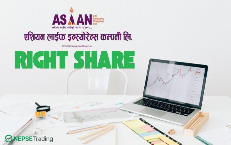 Asian Life Insurance Completes Auction Allotment of Unsold Right Shares; Publishes Cut-Off Price