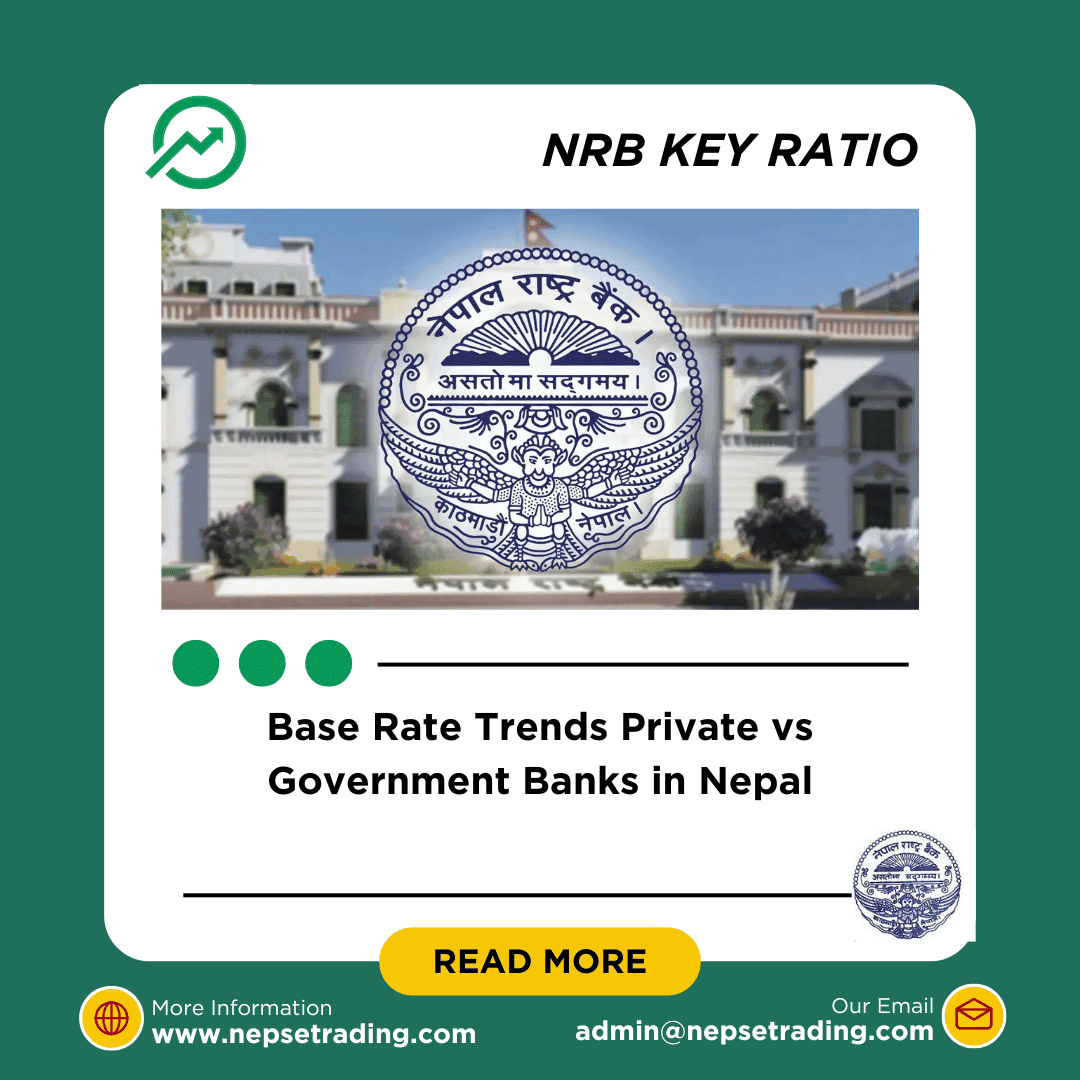 Base Rate Trends Private vs Government Banks in Nepal