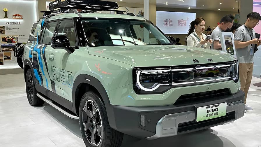 BAIC BJ30e Plug-in Hybrid SUV Arrives in Nepal With Rugged Design and Off-Road Focus