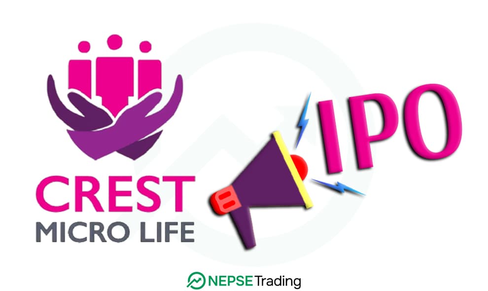 क्रेस्ट माइक्रो लाइफ इन्स्योरेन्सको IPO खुल्दै: सर्वसाधारणका लागि १८ लाख कित्ता