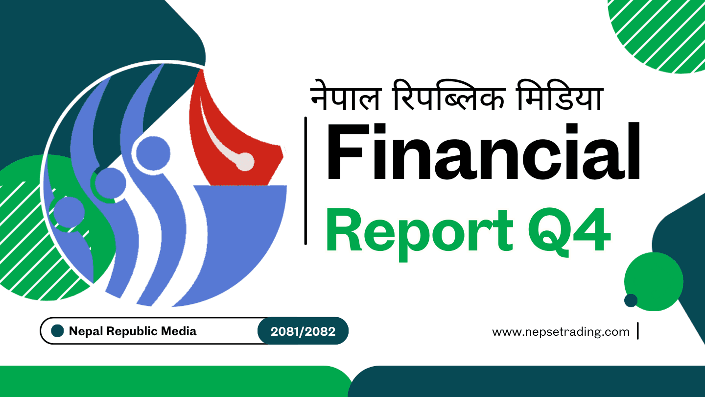नेपाल रिपब्लिक मिडिया चौथो त्रैमासिक नतिजा: १९ करोड आम्दानी, नाफा १४ लाखमा झर्यो, EPS ०.१५ रुपैयाँ