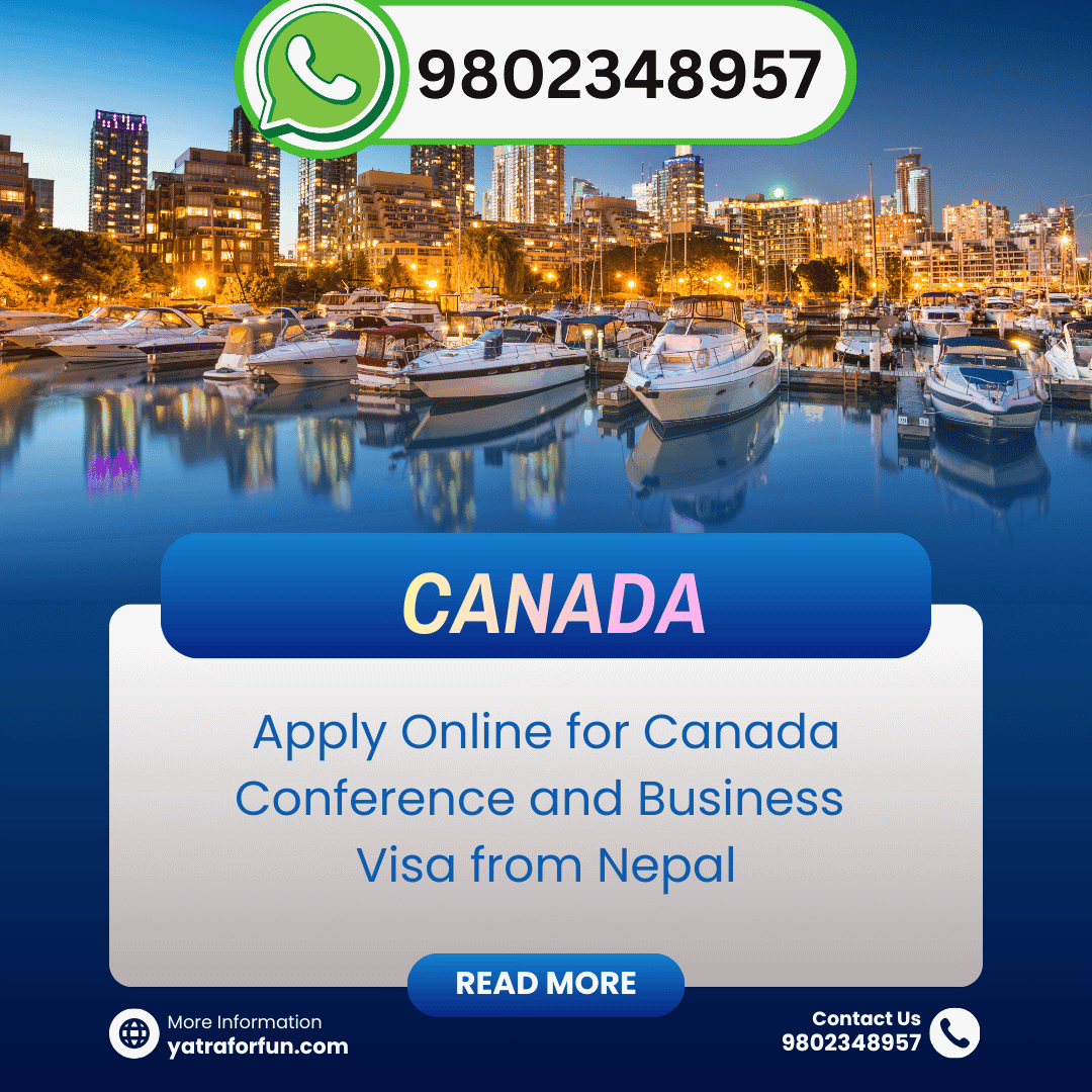Apply Online for Canada Conference and Business Visa from Nepal