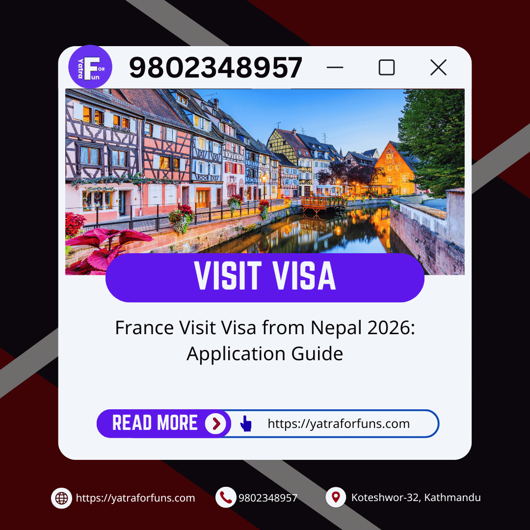 France Visit Visa from Nepal 2026: Application Guide